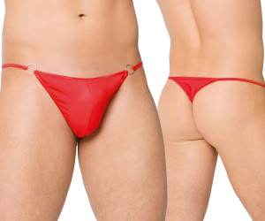 Czerwone męskie stringi 4420 minimalistyczne