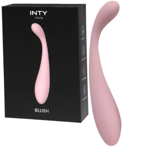 Wibrator do stymulacji punktu G - Blush - na USB, Silikonowy, Różowy - INTY Toys