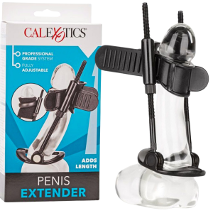 Urządzenie do powiększania penisa - Penis Extender - Czarny, PU - Calexotics