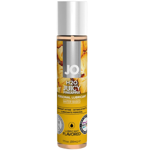 Lubrykant smakowy na bazie wody - 30 ml o smaku ananasa - System JO