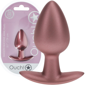 Dyskretny korek analny - 3.1 / 7,9 cm - rozmiar M - Silikonowy - Ouch!