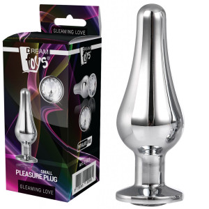 Dream Toys GLEAMING LOVE SILVER PLEASURE S Korek Analny, Aluminium