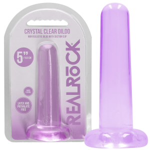 RealRock Non Realistic Dildo with Suction Cup - 5,3""/ 13,5 cm - Klasyczne dildo z przyssawką