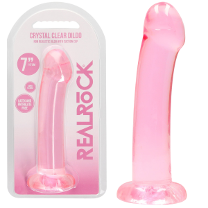 RealRock Non Realistic Dildo with Suction Cup - 6,7""/ 17 cm - Półrealistyczne dildo z przyssawką
