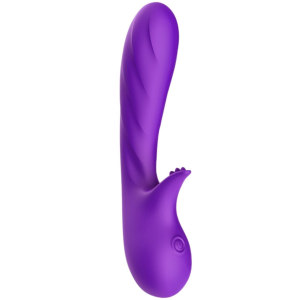 Romance - Wibrator do stymulacji punktu G i łechtaczki, USB Fioletowy