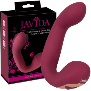Javida Thumping & Shaking Rabb - Wibrator do stymulacji punktu G, USB