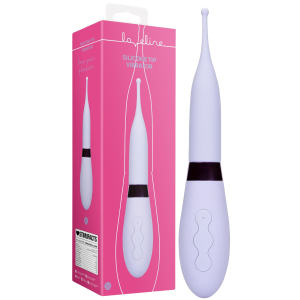 Fioletowy stymulator do punktów erogennych - USB, Silikonowy - Loveline