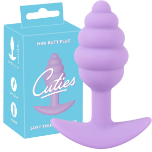 Cuties Plugs Purple - Dyskretny korek analny, Fioletowy