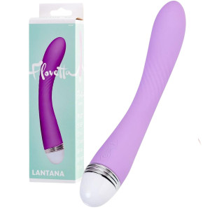 Wibrator stymulujący punkt G - LANTANA - silikonowy, USB, różowy, 22 cm - Toyfa