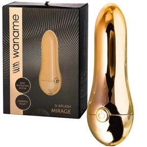 Stymulator łechtaczki - D-SPLASH Mirage - na USB, Złoty - WANAME