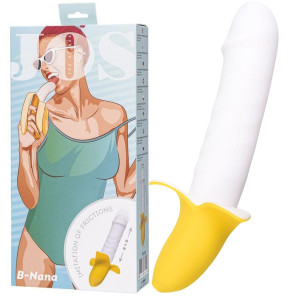 Wibrator wielofunkcyjny - Bliss - w kształcie banana, USB, silikon - Toyfa