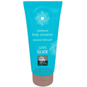 Lubrykant na bazie wody - Love Glide 100 ml - nawilżający, bezwonni i bez smaku - Shiatsu