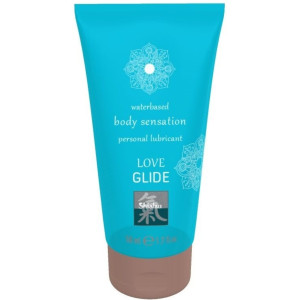 Lubrykant na bazie wody - Love Glide 50 ml - nawilżający, bezwonni i bez smaku - Shiatsu