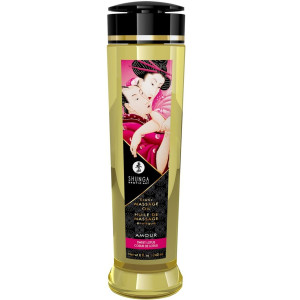 Shunga Massage Oil Amour SWEET LOTUS - Zapachowy olejek do masażu 240 ml.