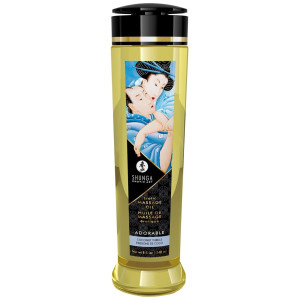 Shunga Massage Oil Adorable Coconut Thrills - Zapachowy olejek do masażu 240 ml.