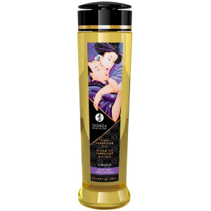 Shunga Massage Oil Libido EXOTIC FRUITS - Zapachowy olejek do masażu 240 ml.