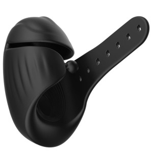 Boss Series Profesjonalny masturbator na penisa, USB Czarny