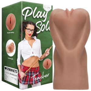 Teacher - Pussy Masturbator - Tan - Realistyczny masturbator - pochwa, TPR