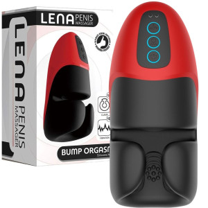 Masturbator Lena z 10 funkcjami ruchu i 10 rodzajami wibracji, USB - Boss Series