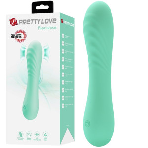 Wibrator dopochwowy - Alexisrose - giętki, USB Silikonowy - Pretty Love