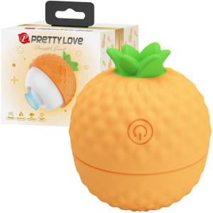 Stymulator łechtaczki - Pineapple Secret - z funkcją pulsacji, USB - Pretty Love