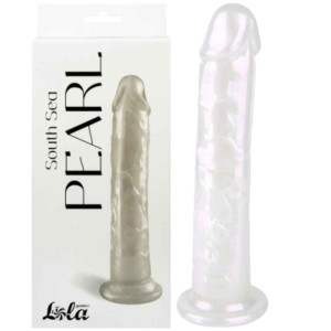 Dildo realistyczne z przyssawką - South Sea Pearl - TPE - Lola Toys