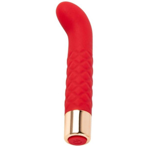 Wibrator do stymulacji punktu G, USB Czerwony - Boss Series
