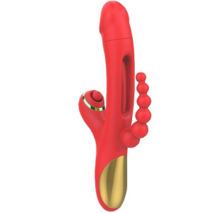 Wibrator wielofunkcyjny - Luxe - do stymulacji pochwy, analu i punktu G, USB Boss Series