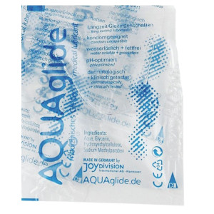 Lubrykant na bazie wody  - AQUAglide, 3 ml - 1 saszetka - nawilżający - Joy Division