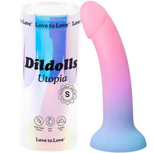 Dildo z przyssawką - DILDOLLS - UTOPIA S - Silikonowe