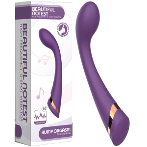 Wibrator do stymulacji punktu G na USB, Fioletowy - Boss Series