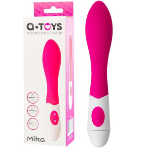 Klasyczny wibrator dopochwowy na baterie, Różowy - A-TOYS