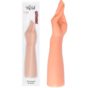 Dildo realistyczne do fistingu - dłoń - 36 cm, PVC Cieliste - ToyJoy