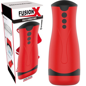 Masturbator realistyczny z funkcją ssania i wibracji, USB - Hidden Desire