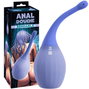 Gruszka do lewatywy i higieny intymnej - 300 ml - Fioletowa, Silikonowa - You2Toys