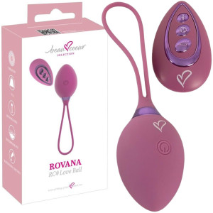 Wibrujące jajeczko Rovana na pilota bezprzewodowego, USB - beau coeur