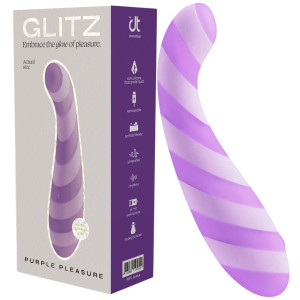 Wibrator GLITZ  do stymulacji punktu G, USB Fioletowy - Dream Toys