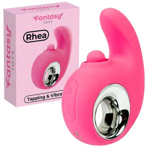 Wibrator z języczkiem do stymulacji łechtaczki, USB Różowy - Fantasy