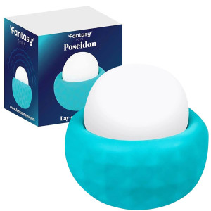Wibrator typu Lay-on - Poseidon - do stymulacji łechtaczki, USB - Fantasy