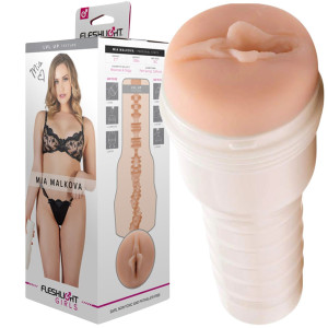 Masturbator realistyczny - Mia Malkova Lvl Up - pochwa, Cielisty - Fleshlight Girls