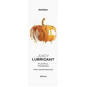Lubrykant na bazie wody o zapachu korzennej dyni - 300 ml - Satisfyer
