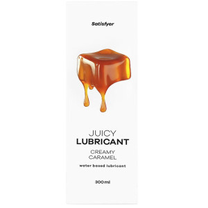 Lubrykant na bazie wody - 300 ml - o zapachu karmelowych cukierków - Satisfyer
