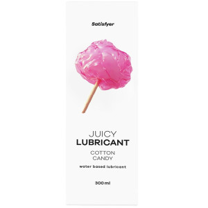 Lubrykant na bazie wody - 300 ml - o zapachu waty cukrowej - Satisfyer