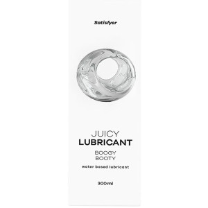 Lubrykant analny na bazie wody - 300 ml Boogy Booty - delikatny poślizg - Satisfyer