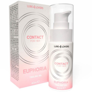 Żel stymulujący dla kobiet - Euphoria 40 ml - efekt wibracji i wrażliwsza łechtaczka - Lube4Lovers