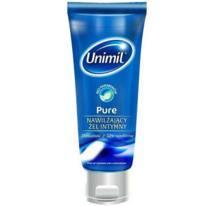 Lubrykant na bazie wody -  PURE 80 ml - nawilżający, delikatny - UNIMIL