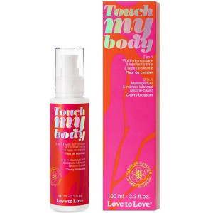 Żel do masażu erotycznego - TOUCH MY BODY 100 ML - zapach kwitnącej wiśni - Love to Love