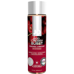 Lubrykant na bazie wody - H2O Cherry 120 ml - o smaku wiśniowym - System JO