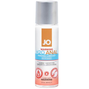 Lubrykant na bazie wody - Anaal H2O Glijmiddel Warm 60 ml - rozgrzewający - System JO