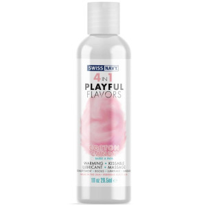 Lubrykant jadalny na bazie wody - Cotton Candy Flavor 30 ml - smak waty cukrowej - Swiss Navy
